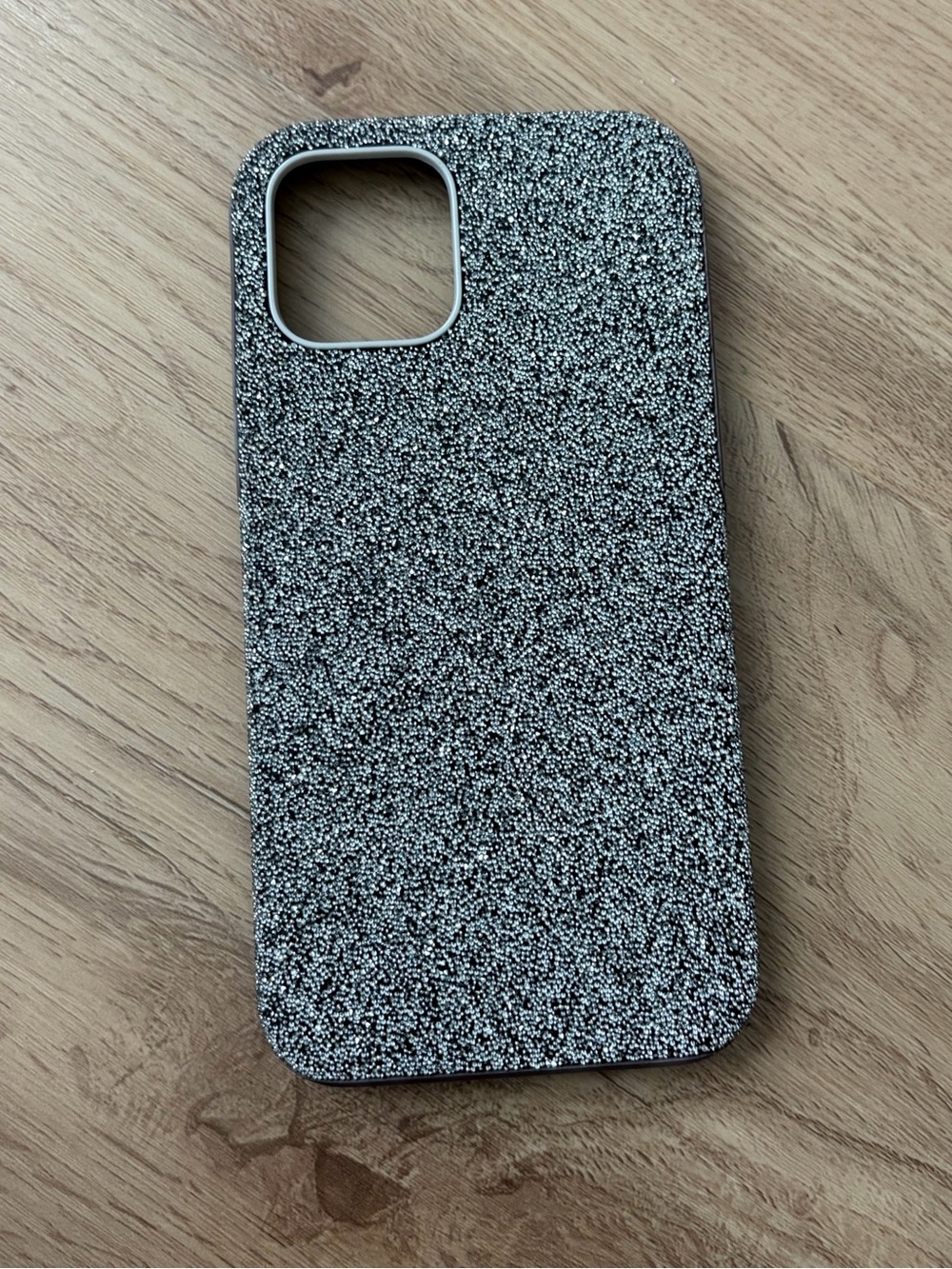 iphone 12/pro Swarovski Silver case